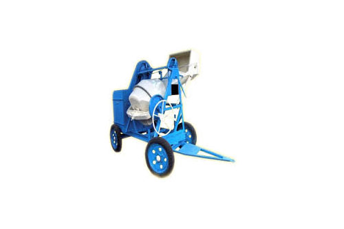 mechanical hopper type concretee mixer
